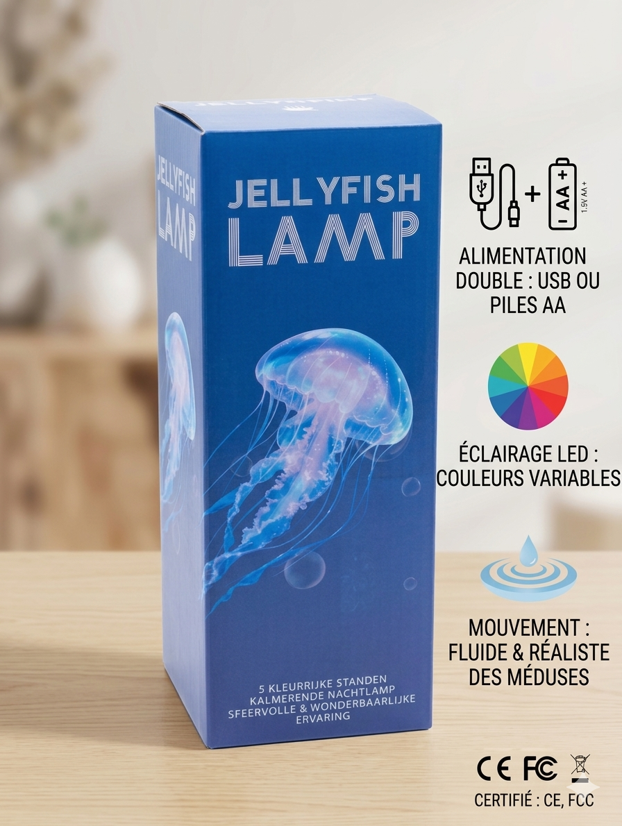 Lampe Méduse LED JellyStore